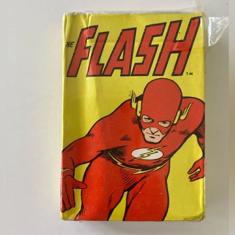 Vintage 1977 Flash Card Game Super Hero